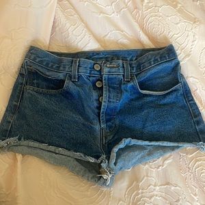 Zara jean shorts size M (fit like a small though!!)